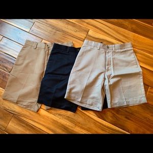 Flat Front Shorts - Lot of 3